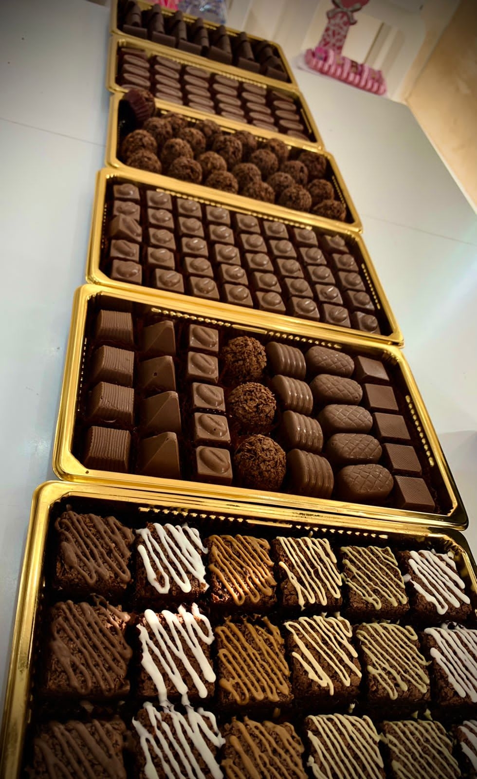 حلا قهوة مشكل صغير