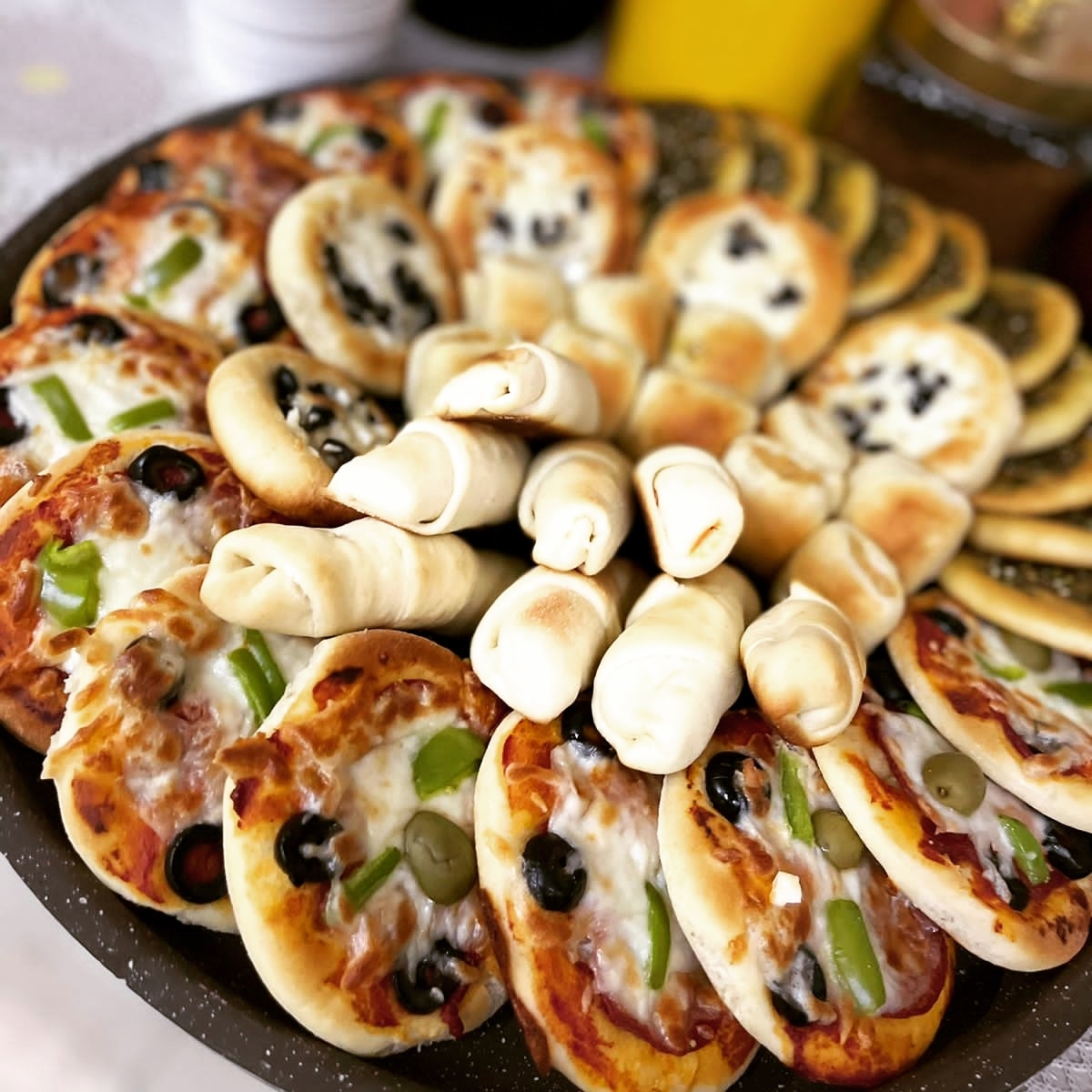 فطاير مشكلة وسط