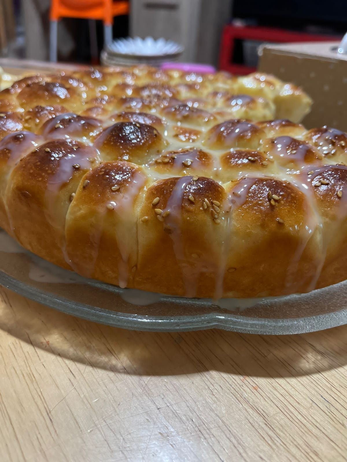 خلية محشية جبن وسط