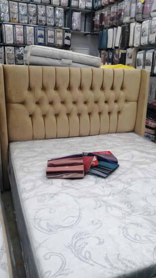 سرير نفرين مخمل ضمان ٧سنوات