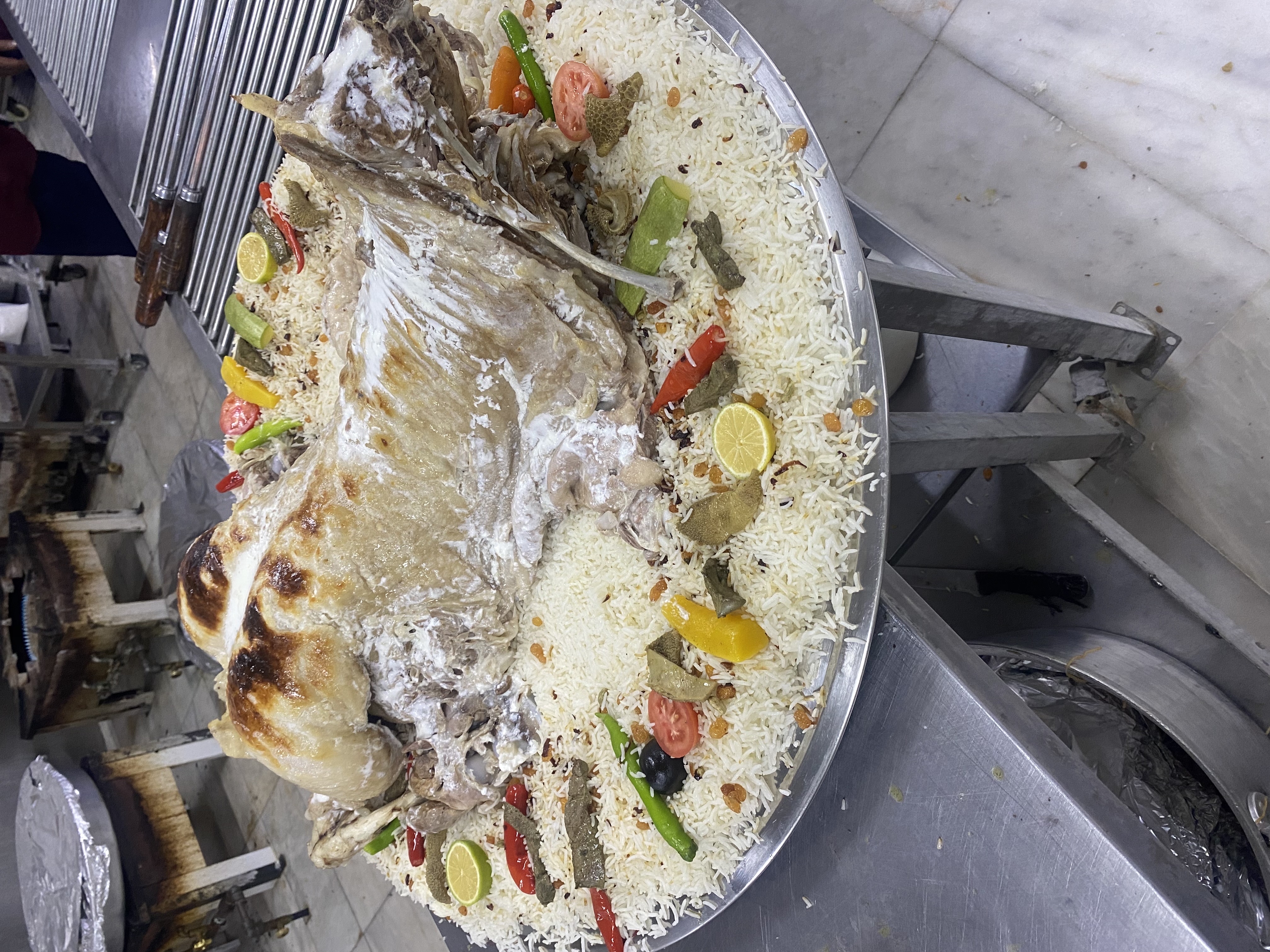 خروف نعيمي طبخ بلبن