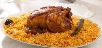 دجاج شواية مع الرز