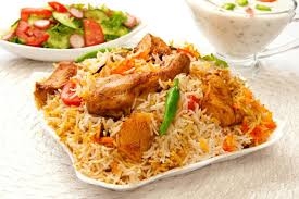 دجاج برياني نصف حبة