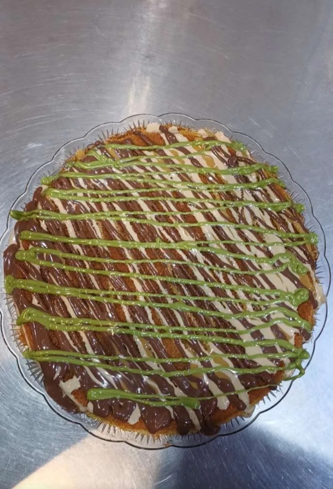 كنافه بحشوه القشطه