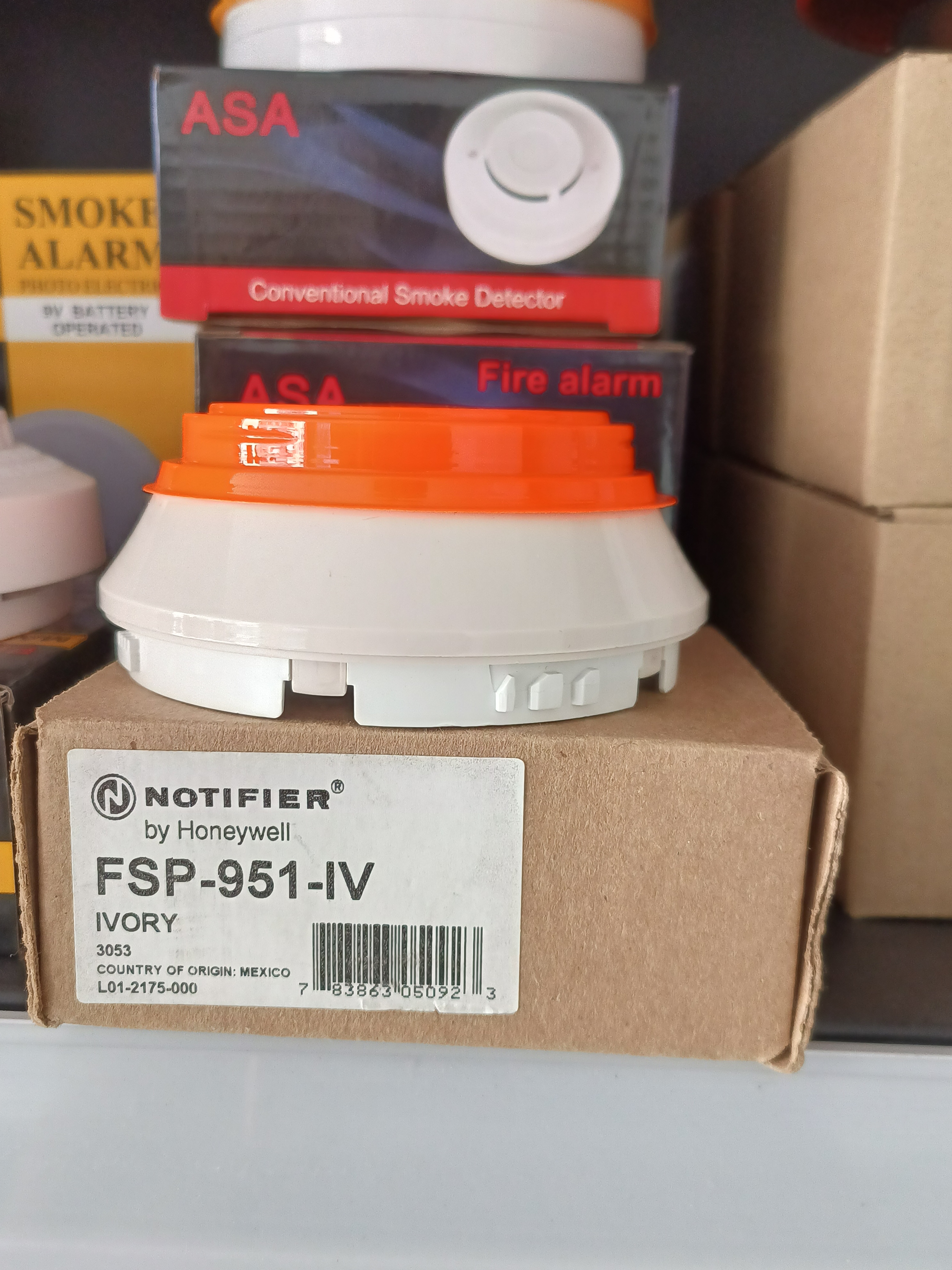 كاشف دخان هانيويل معتمد