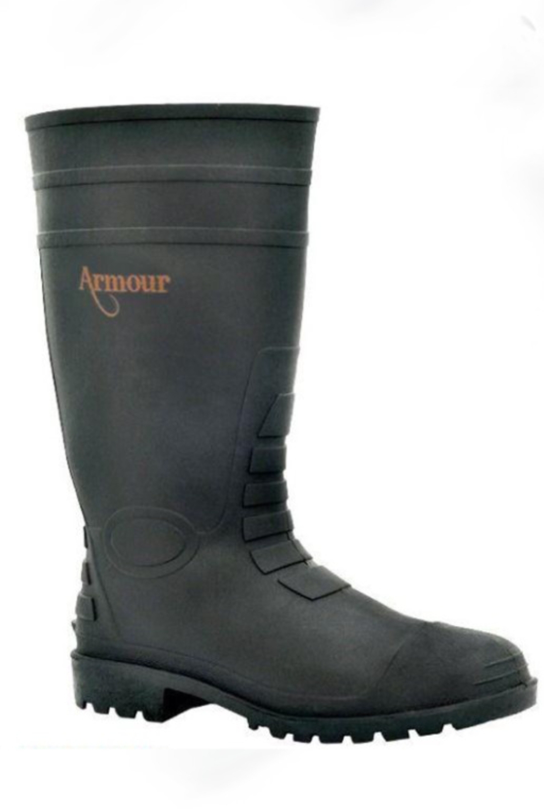 حذاء بوت ربل اسود بدون سيفتي هندي