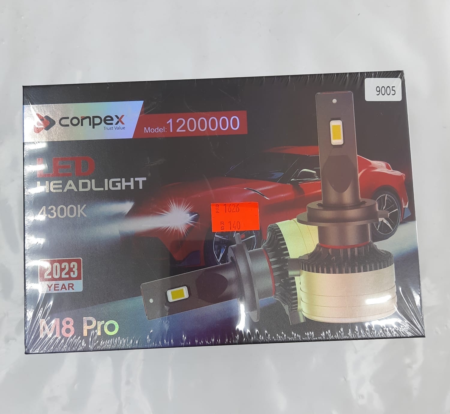 ليد شمعات كريمي 9005