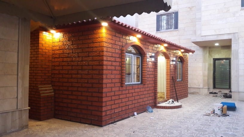 خيمه قرميد  توب احمر